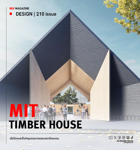 MIT Timber House : เมื่อไม้กลายเป็นวัสดุแห่งอนาคตของสถาปัตยกรรม 