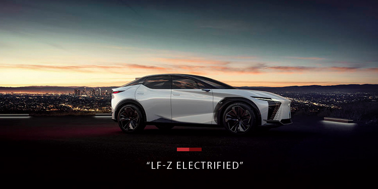 เลกซัสเดินหน้าสู่อนาคตรถยนต์ไฟฟ้า เปิดตัว “LF-Z Electrified”