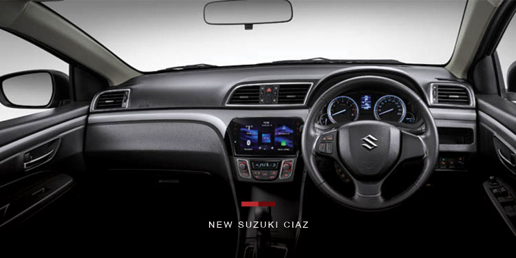 NEW SUZUKI CIAZ ฉีกกฎความคุ้มค่า สบายกว่า...อย่างมีสไตล์ อัพเกรดฟีเจอร์ใหม่