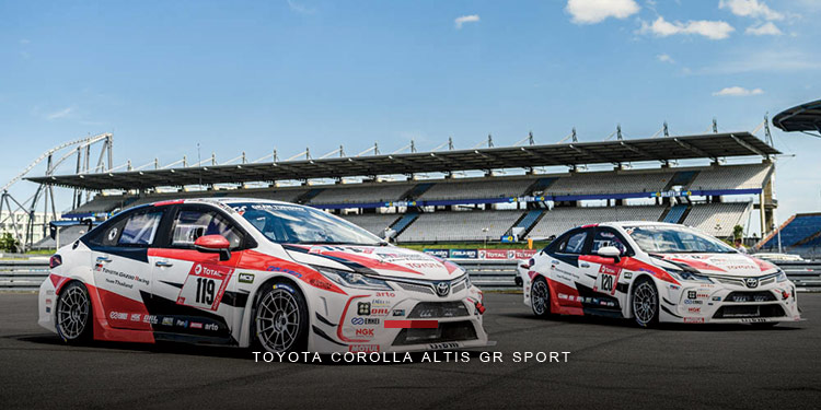 Toyota Corolla Altis GR Sport ตอกย้ำสมรรถนะและความทนทาน รักษาแชมป์สองปีซ้อน