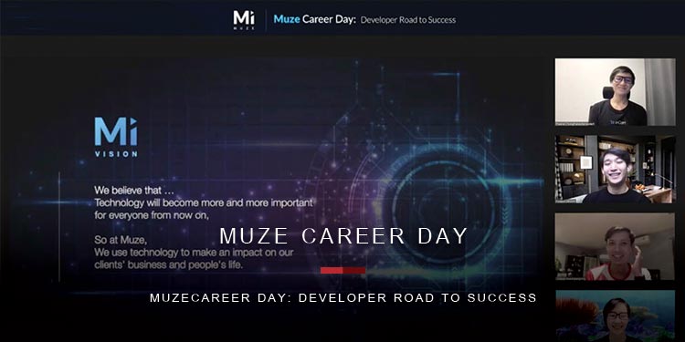 งาน Muze Career Day แบ่งปันทักษะยุคดิจิทัล พร้อมต้อนรับดีเวลอปเปอร์รุ่นใหม่เข้าร่วมทีม