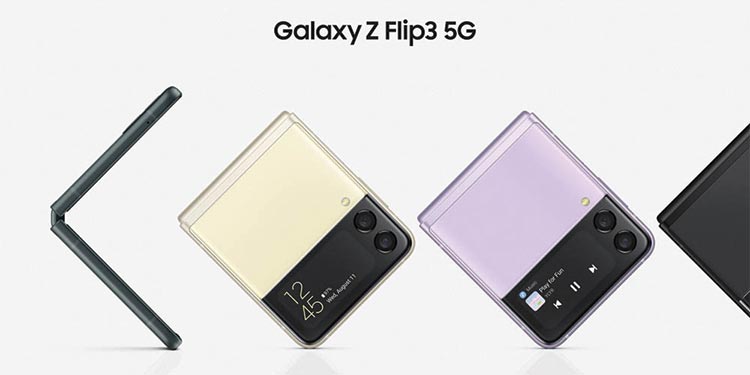 เปิดตัว Galaxy Z Fold35G| Flip3 สมาร์ทโฟนหน้าจอพับได้เจเนอเรชันที่ 3
