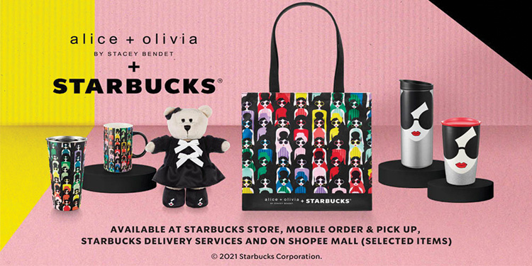 Starbucks® x alice + olivia คอลเลคชั่นสุดชิค พร้อมกลับมาเติมสีสันให้ทุกวันของคุณอีกครั้ง