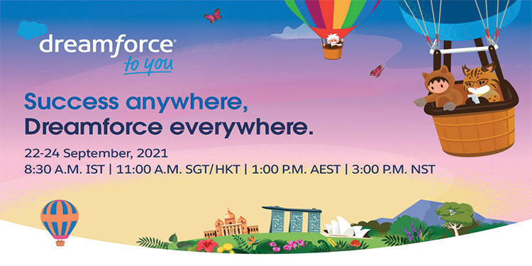 เซลส์ฟอร์ซ เจาะตลาดเอเชียแปซิฟิค เปิดงาน Dreamforce 2021