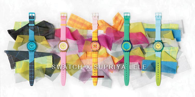 SWATCH X SUPRIYA LELE ดีไซเนอร์ดาวรุ่งเจ้าของผลงานแฟชั่นระดับไฮเอนด์