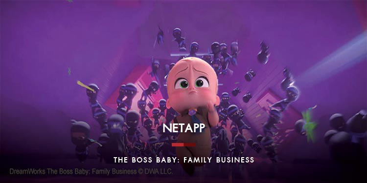 NetApp สานฝัน DreamWorks คลอดภาคต่อหนังแอนิเมชันชื่อดัง ‘The Boss Baby: Family Business’