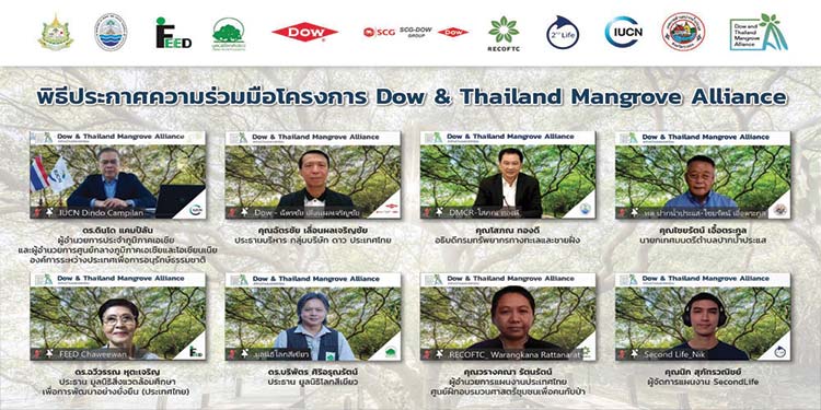 ทช. ผนึก Dow ร่วมมือ 6 องค์กร ขยายเครือข่ายอนุรักษ์ป่าชายเลน ดึงเยาวชนมีส่วนร่วมด้วยหลักสูตรและแอปพลิเคชันบนสมาร์ทโฟน