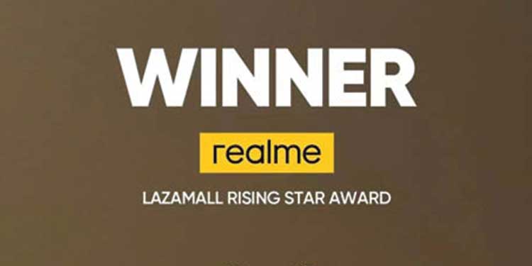 realme คว้ารางวัล LazMall Rising Star Award  ในงาน LazMall Brands Future Forum (BFF) 2022