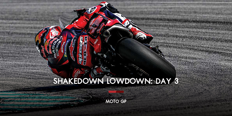 Shakedown Lowdown: Day 3 Acosta ends Saturday on top as the final day of Shakedown testing concludes