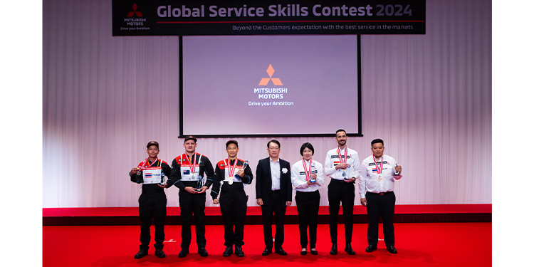 มิตซูบิชิ มอเตอร์ส ประเทศไทย คว้า 2 รางวัล การแข่งขันทักษะการบริการระดับโลก “Global Service Skills Contest 2024” ณ ประเทศญี่ปุ่น