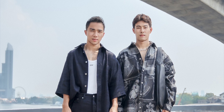 สามซุปเปอร์สตาร์กีฬาดัง ตะวันฉาย, เจ ชนาธิป และ สารัช ร่วมแคมเปญแบรนด์ดัง Off White
