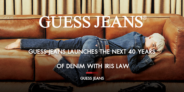  Guess Jeans Launches The Next 40 Years of Denim with Iris Law 