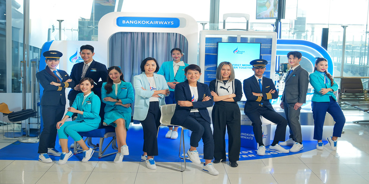 บางกอกแอร์เวย์สเปิดตัวรองเท้าผ้าใบคอลเล็กชันพิเศษ “Bangkok Airways X PUMA” พลิกโฉมยูนิฟอร์มพนักงานบริการส่วนหน้า