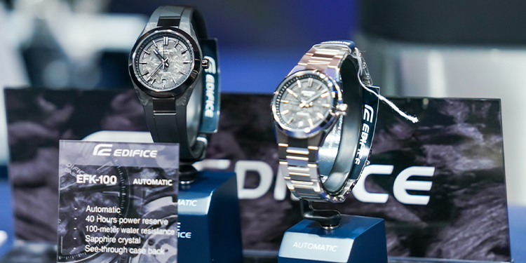 คาสิโอ จัดงานฉลองเปิดตัวนาฬิกา Mechanical เรือนแรก ภายใต้แบรนด์ EDIFICE ในซีรีส์ EFK-100