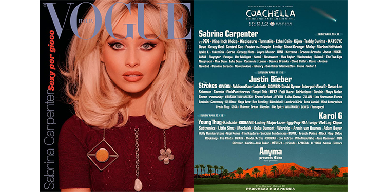 Sabrina Carpenter ฮอตไม่หยุด ขึ้นปก Vogue Italia, คัมแบ็ก SNL, เฮดไลน์ Coachella 2026 สานต่อความปังของอัลบั้มล่าสุด Man’s Best Friend ที่แฟน ๆ ยังฟังกันต่อเนื่อง