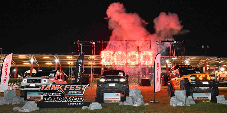 GWM ชู “TANK CULTURE” ใน “TANK FEST 2025” รวมพลคนรัก TANK จากทั่วประเทศ เปิดเวทีแต่งรถสุดมันส์ พร้อมเผยโฉม NEW GWM POER SAHAR DIESEL ครั้งแรกในไทย