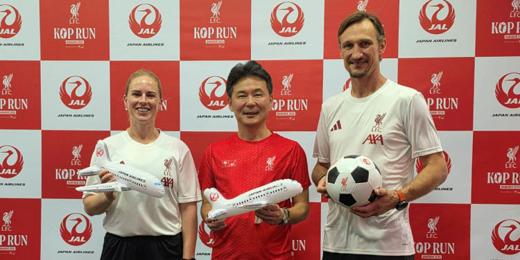 JAL ร่วมหนุน ‘KOP RUN Bangkok 2026’ พานักวิ่งและแฟนลิเวอร์พูลหลายพันคน รวมพลังสร้างประสบการณ์วิ่งสุดประทับใจ 