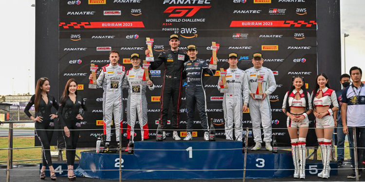GT World Challenge Asia 2023 ณ สนามช้างฯ, บุรีรัมย์