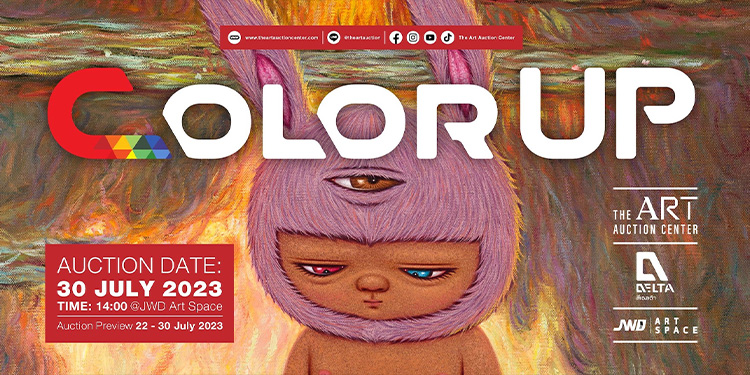 COLOR UP: เปิดโลกสีสันผ่านการประมูลผลงานศิลปะ