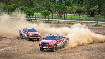 Isuzu Suphan Sport จัดเต็ม จัดหนัก ทดสอบ All New Isuzu V-Cross 