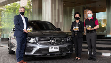 เมอร์เซเดส-เบนซ์ มุ่งสู่ถนนแห่งธารน้ำใจ อาสาส่งเสบียงให้ผู้ได้รับผลกระทบจากวิกฤตโควิด-19 