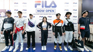 “จียอน” – “เชาว์” ร่วมงาน “FILA” เปิดสาขาใหม่  ใจกลางแหล่งช้อปปิ้งที่ SIAM SQUARE ONE!
