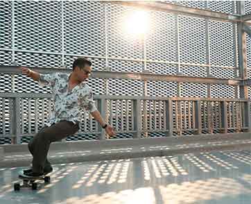 เมกาบางนา  เปิดพื้นที่ชั้นดาดฟ้าอาคารจอดรถตอบรับเทรนด์เซิร์ฟ สเก็ต 