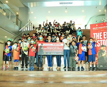 "มูลนิธิ สหมงคล" ชวนน้องดูหนัง "The End of the Storm" พร้อมมอบรายได้พัฒนากีฬาในชุมชน