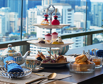 จิบน้ำชายามบ่าย บนเส้นขอบฟ้า | 137 Pillars Suites & Residences Bangkok