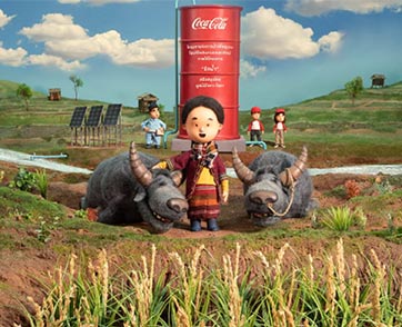 โคคา-โคล่า สานต่อแรงบันดาลใจ รักน้ำ