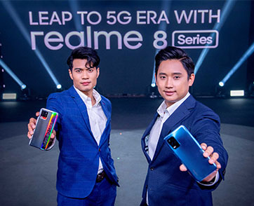 realme เปิดตัวสมาร์ทโฟนรุ่นล่าสุด realme 8 Series 