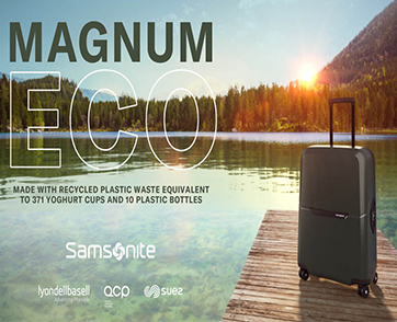 Samsonite เปิดตัวคอลเลคชั่นกระเป๋าเดินทางรุ่น ‘Magnum Eco’