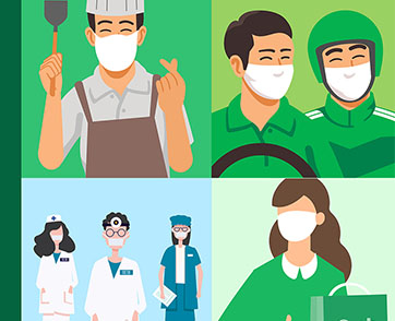 แกร็บ ประกาศ 3 มาตรการเร่งด่วน  หนุนคนไทยฝ่าโควิดระลอก 3