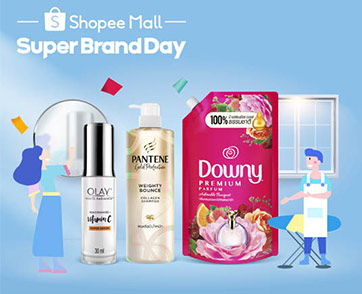 พีแอนด์จี เผยยอดขายทะยานขึ้นกว่า 800% จากแคมเปญ Shopee 5.5 Lowest Price Festival