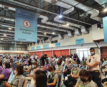 บุคลากร รพ.รามาธิบดี ประกาศความพร้อมฉีดวัคซีนได้ วันละ 2,000 คน