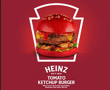 ครั้งแรกในโลก! ไฮนซ์ เปิดตัว เบอร์เกอร์ซอสมะเขือเทศ เมนูพิเศษรับวันเบอร์เกอร์สากล