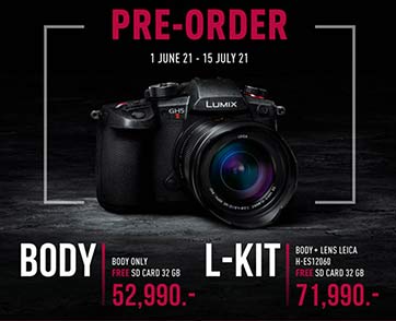 เผยราคา Lumix GH5 II  พร้อมอัดโปรฯ เปิด Pre-order แล้ววันนี้!