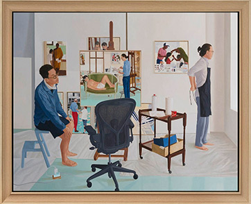 นิทรรศการ Every day, Every day I have theBlues โดย นที อุตฤทธิ์