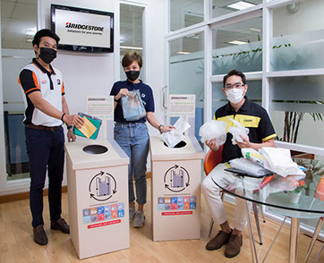 บริดจสโตน ประเทศไทย จัดกิจกรรม “Together We Recycle” เนื่องในวันสิ่งแวดล้อมโลก