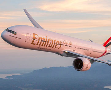 วางแผนการเดินทางล่วงหน้ากับเอมิเรตส์สู่จุดหมายปลายทางยอดนิยม 