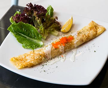  ช่วงเวลาแห่งความอร่อย “ชีสเครปเนื้อปูไข่กุ้ง” คาเฟ่ แคนทารี