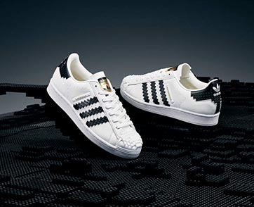 อาดิดาส ออริจินอลส์ จับมือ เลโก้ กรุ๊ป ปิดตัวรองเท้าผ้าใบระดับตำนาน