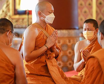 แพท พาวเวอร์แพท อุปสมบททดแทนคุณพ่อแม่ ได้ฉายา กิตติยโส