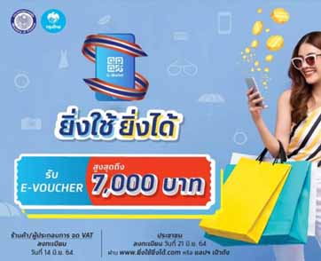 อย่าลืม! ลงทะเบียน 'ยิ่งใช้ยิ่งได้' 4 ล้านสิทธิ เริ่มตั้งแต่เวลา 06.00-22.00น. นี้