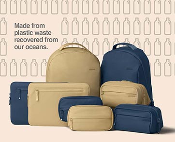 INCASE เพิ่มตัวเลือกสีสันใหม่ Baltic Sea และ Sand ในคอลเลกชันรักษ์โลกBIONIC ®