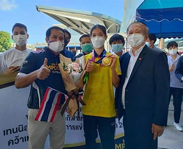 โตโยต้า ร่วมแสดงความยินดี  “น้องเทนนิส” คว้าเหรียญทองโอลิมปิกเกมส์ 2020
