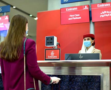 เอมิเรตส์ยกระดับการเดินทางช่วงโควิด-19 กับนวัตกรรมไร้สัมผัส เพื่อการเดินทางที่ราบรื่นยิ่งกว่า