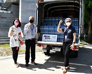 “คนไทยไม่เคยทิ้งกัน” MOTOR EXPO ช่วยผู้ประสบภัย COVID-19