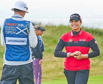 “โปรเม” นำร่วมหลังจบรอบสามลุ้นคว้าแชมป์สมัยที่สอง Trust Golf Women’s Scottish Open
