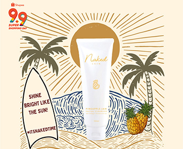 “Naked Skin” เปิดตัวสกินแคร์ “Pineapple Jam Facial Cleanser” สุดเอ็กซ์คลูซีฟก่อนใครบนช้อปปี้ 